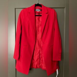 NWT Red Calvin Klein Blazer
